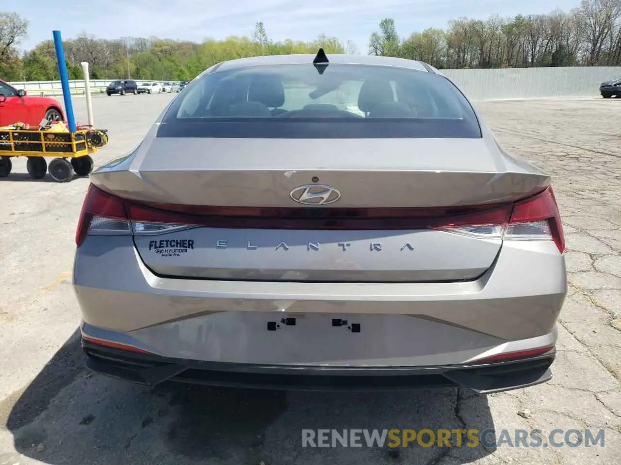 6 Photograph of a damaged car KMHLS4AG6MU186499 HYUNDAI ELANTRA 2021