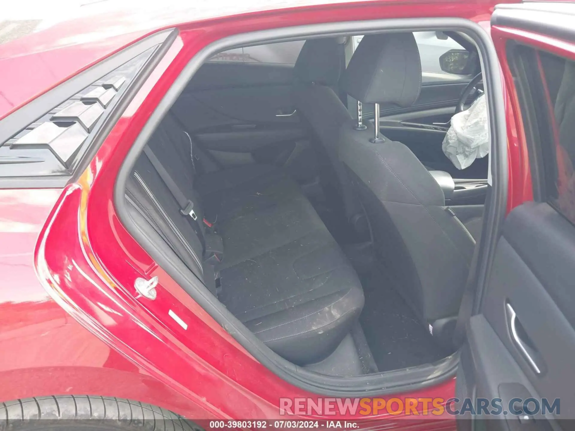 8 Фотография поврежденного автомобиля KMHLS4AG6MU212454 HYUNDAI ELANTRA 2021