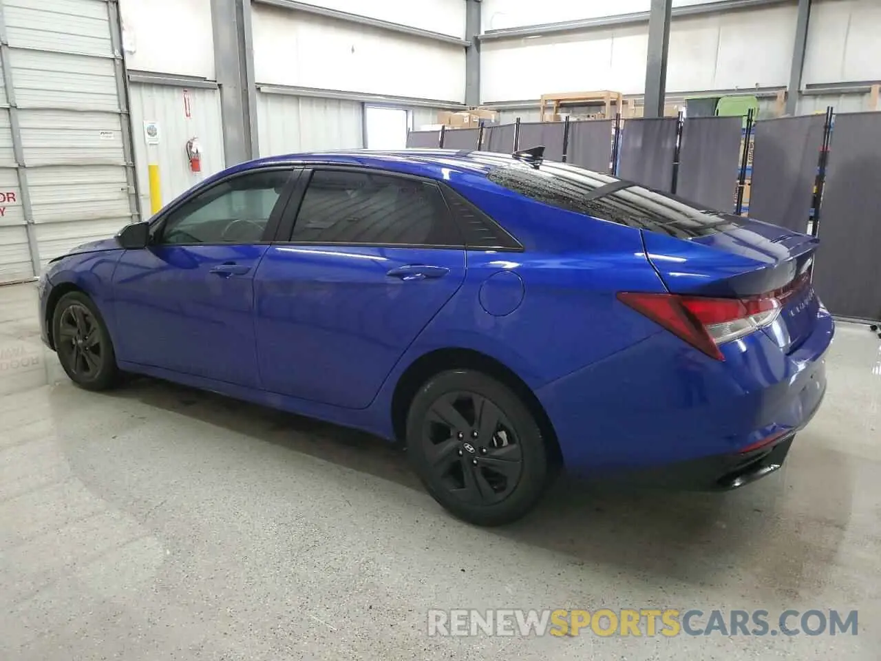 2 Фотография поврежденного автомобиля KMHLS4AG7MU118809 HYUNDAI ELANTRA 2021