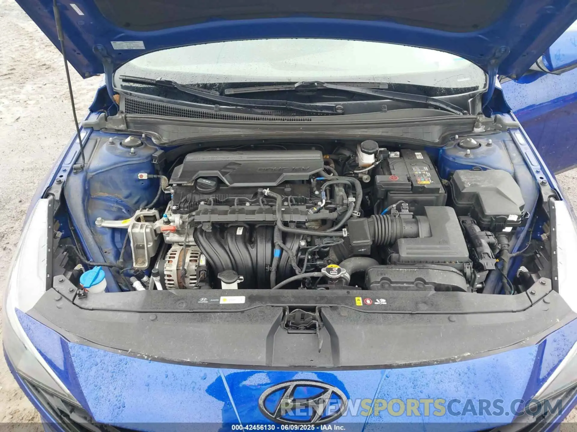 10 Photograph of a damaged car KMHLS4AG7MU190724 HYUNDAI ELANTRA 2021