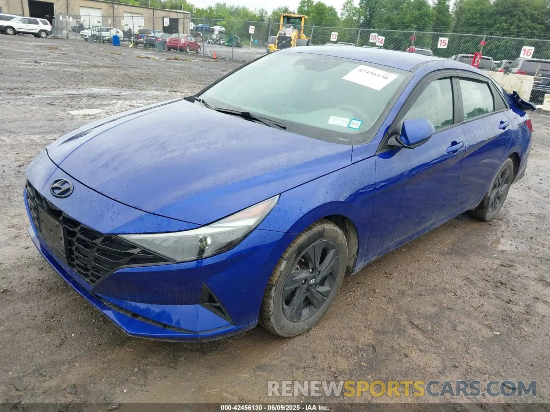 2 Photograph of a damaged car KMHLS4AG7MU190724 HYUNDAI ELANTRA 2021