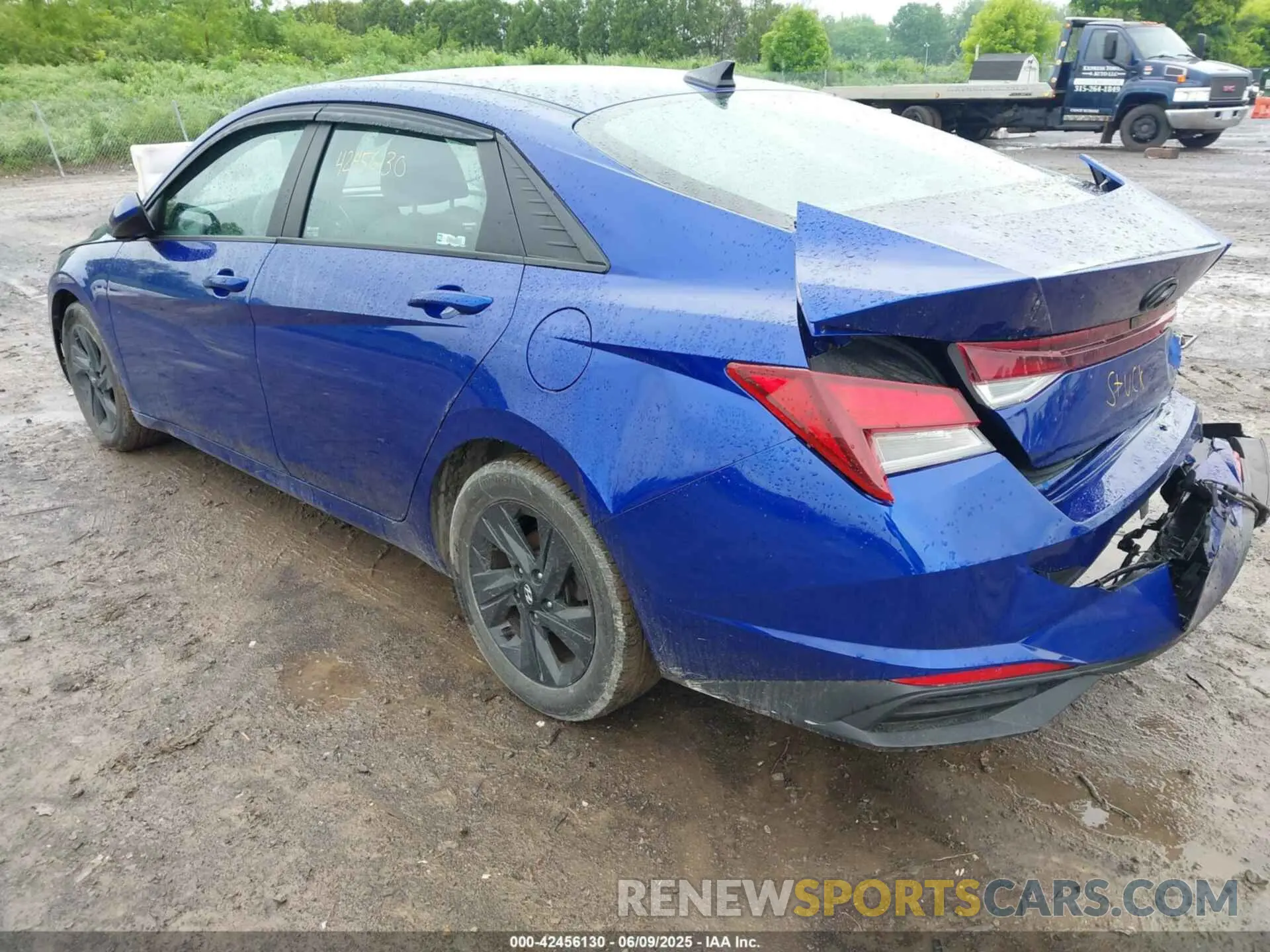 3 Photograph of a damaged car KMHLS4AG7MU190724 HYUNDAI ELANTRA 2021