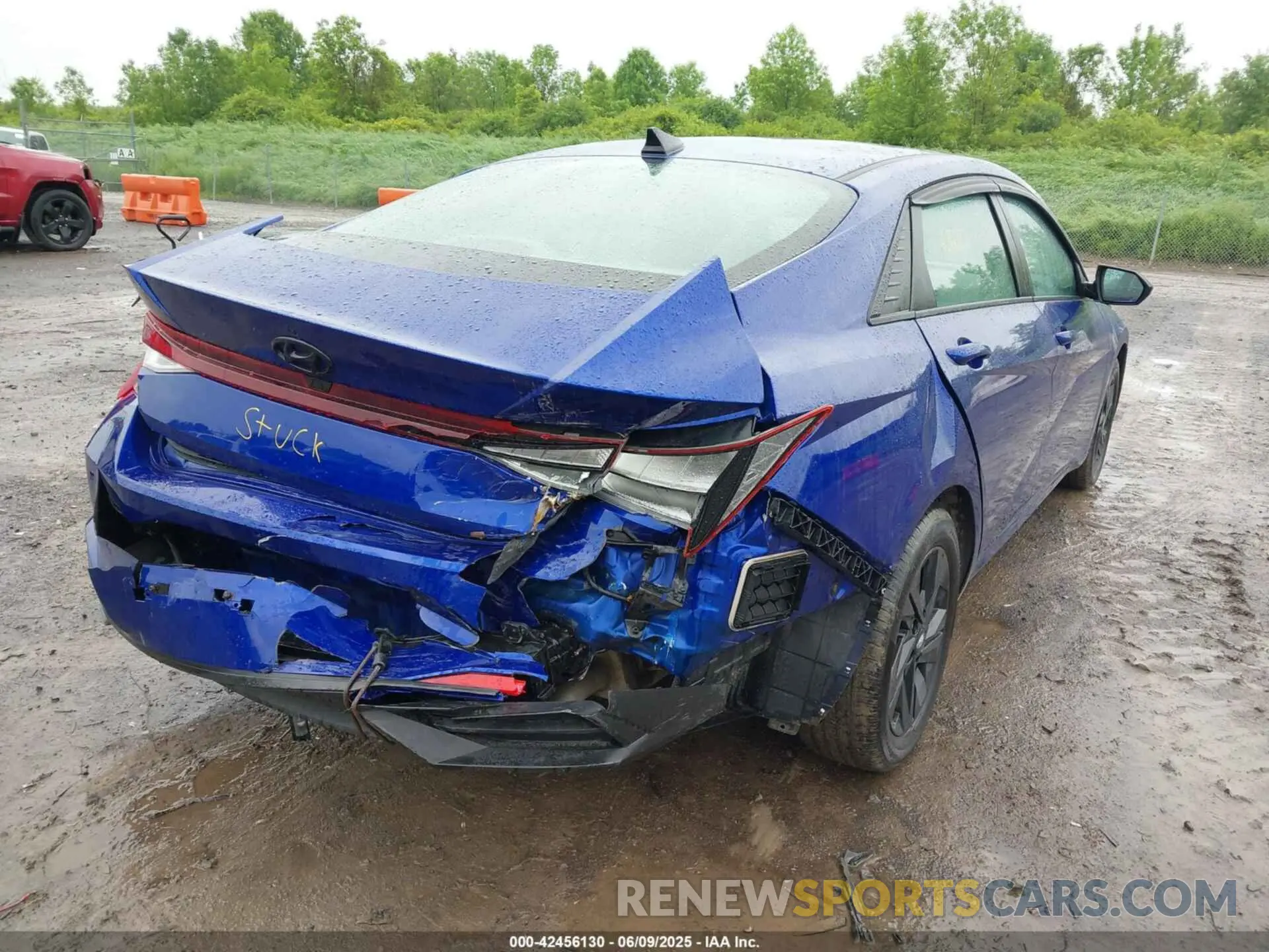 6 Photograph of a damaged car KMHLS4AG7MU190724 HYUNDAI ELANTRA 2021