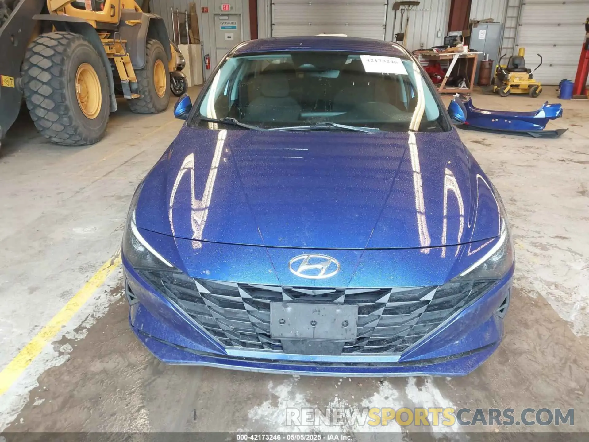 13 Photograph of a damaged car KMHLS4AG9MU065949 HYUNDAI ELANTRA 2021
