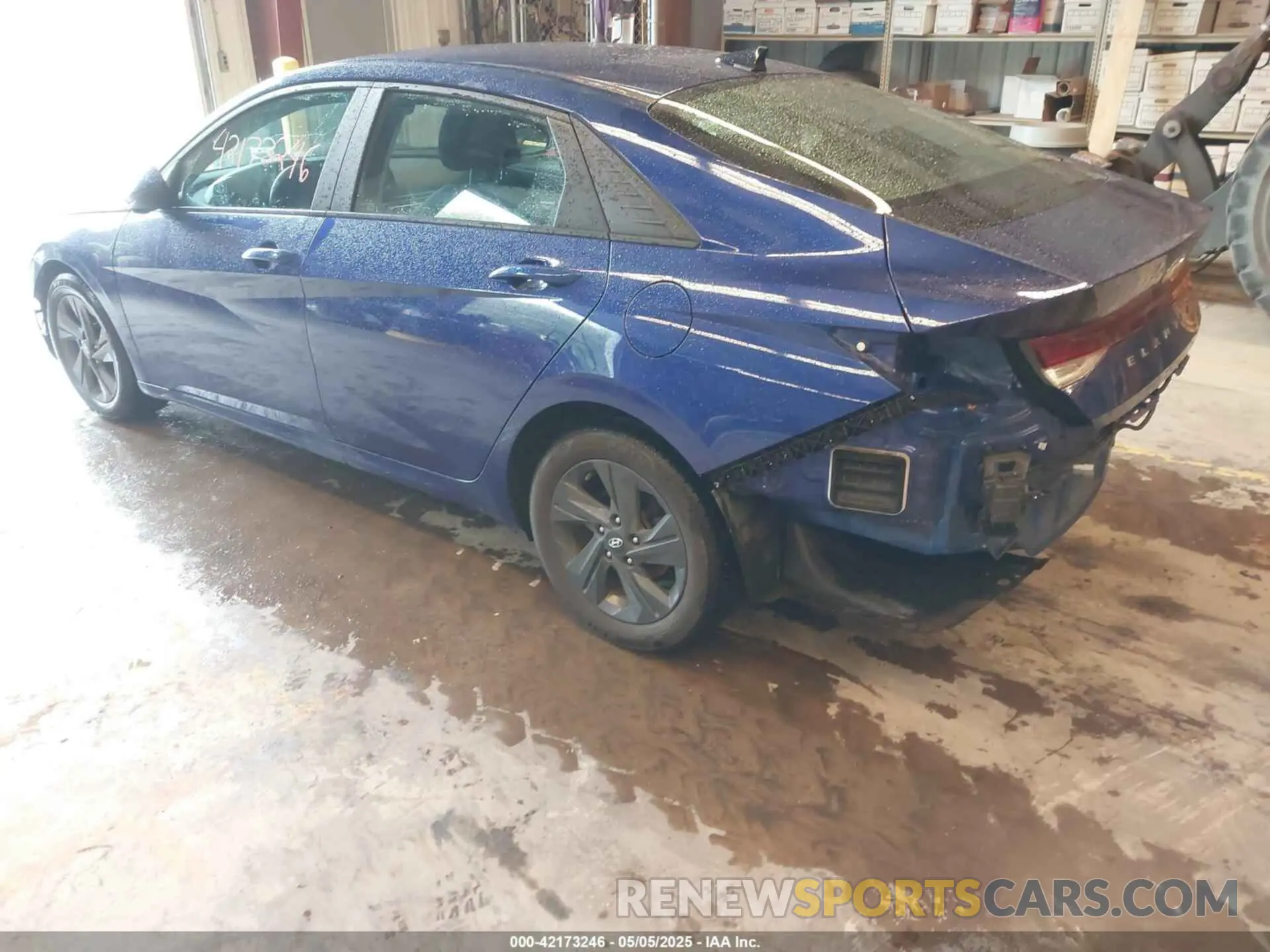 3 Photograph of a damaged car KMHLS4AG9MU065949 HYUNDAI ELANTRA 2021