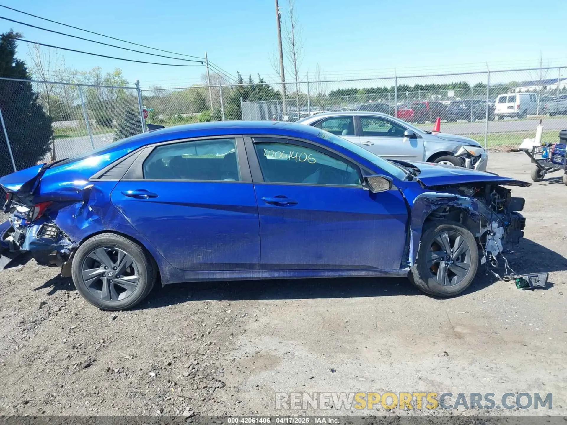 13 Photograph of a damaged car KMHLS4AG9MU212965 HYUNDAI ELANTRA 2021