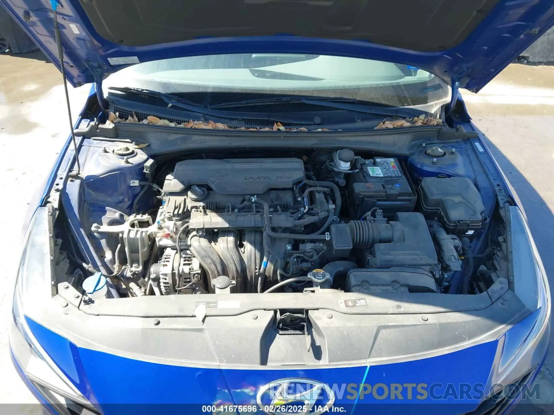 10 Photograph of a damaged car KMHLS4AGXMU065233 HYUNDAI ELANTRA 2021