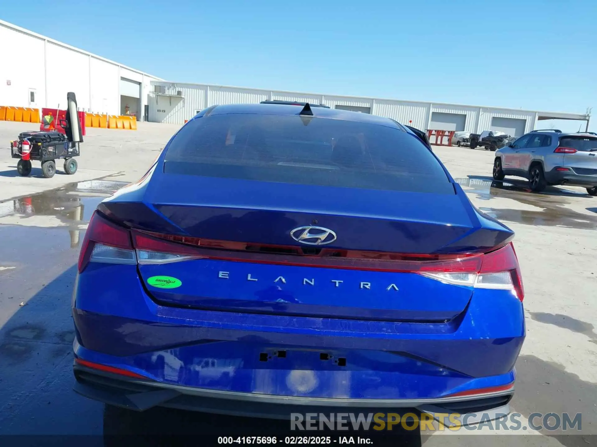 16 Photograph of a damaged car KMHLS4AGXMU065233 HYUNDAI ELANTRA 2021