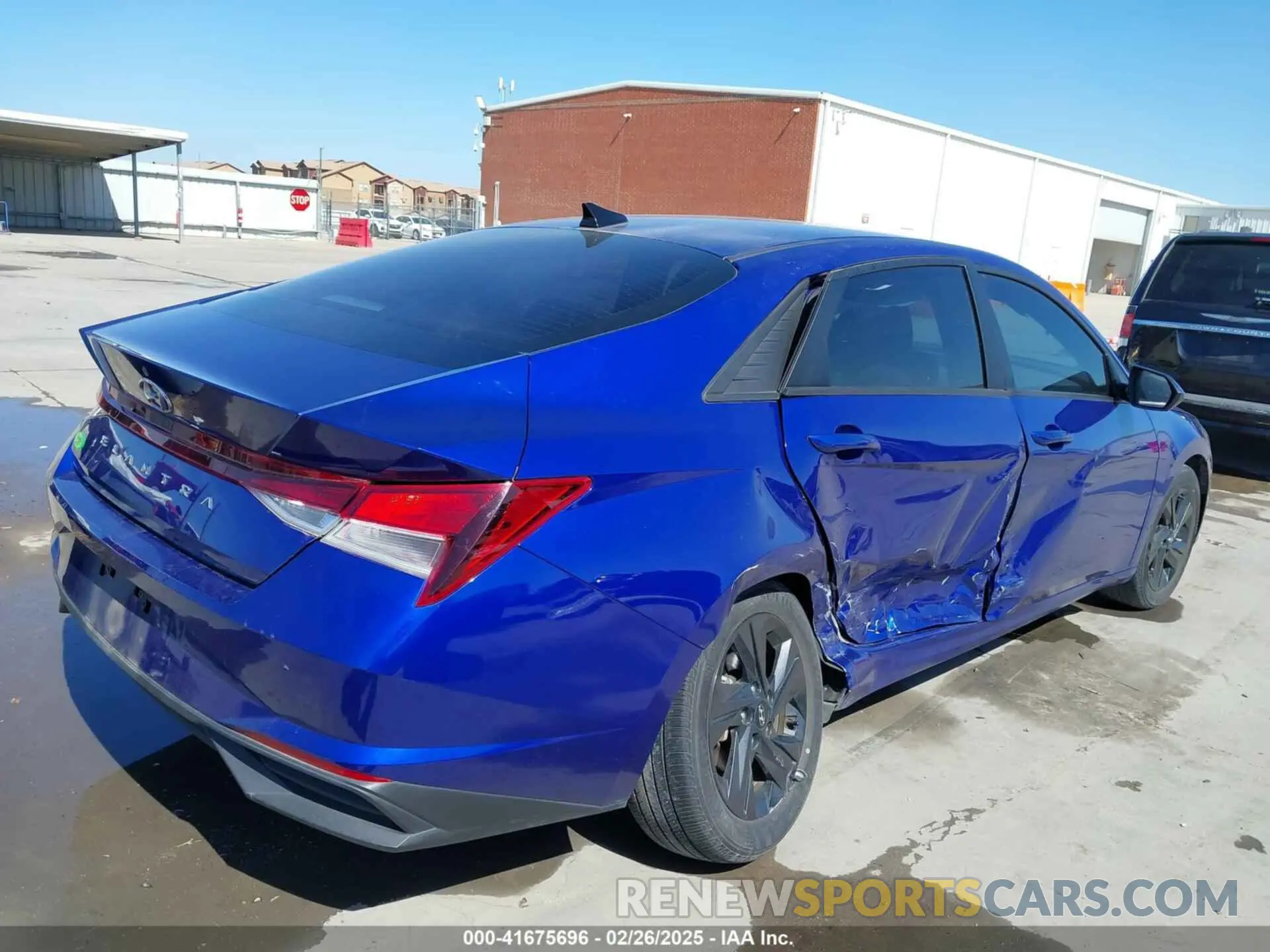 6 Photograph of a damaged car KMHLS4AGXMU065233 HYUNDAI ELANTRA 2021