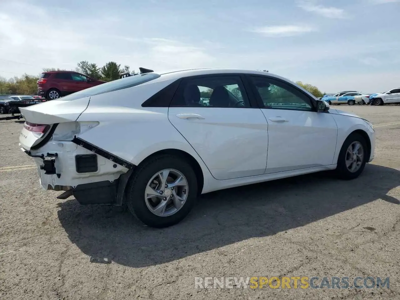 3 Photograph of a damaged car 5NPLL4AG1NH074299 HYUNDAI ELANTRA 2022