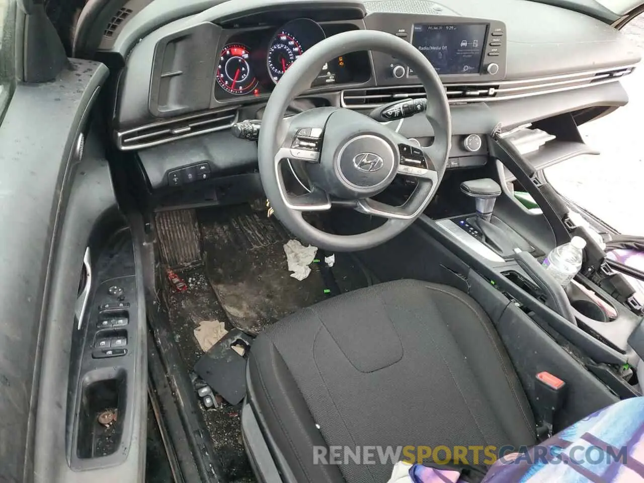 8 Фотография поврежденного автомобиля 5NPLL4AG3NH061943 HYUNDAI ELANTRA 2022