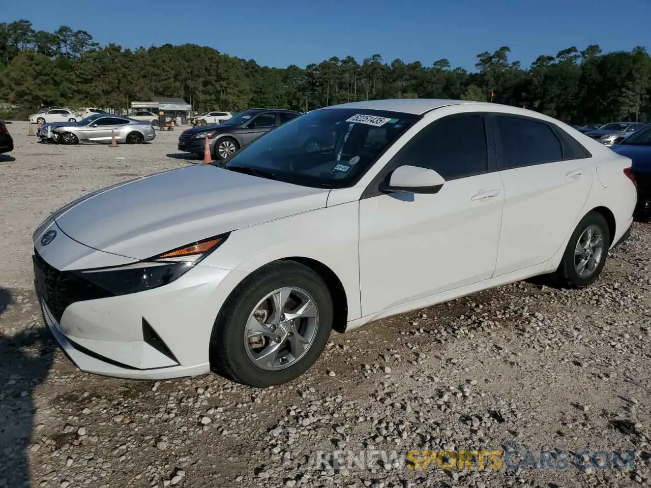 1 Photograph of a damaged car 5NPLL4AG4NH081229 HYUNDAI ELANTRA 2022