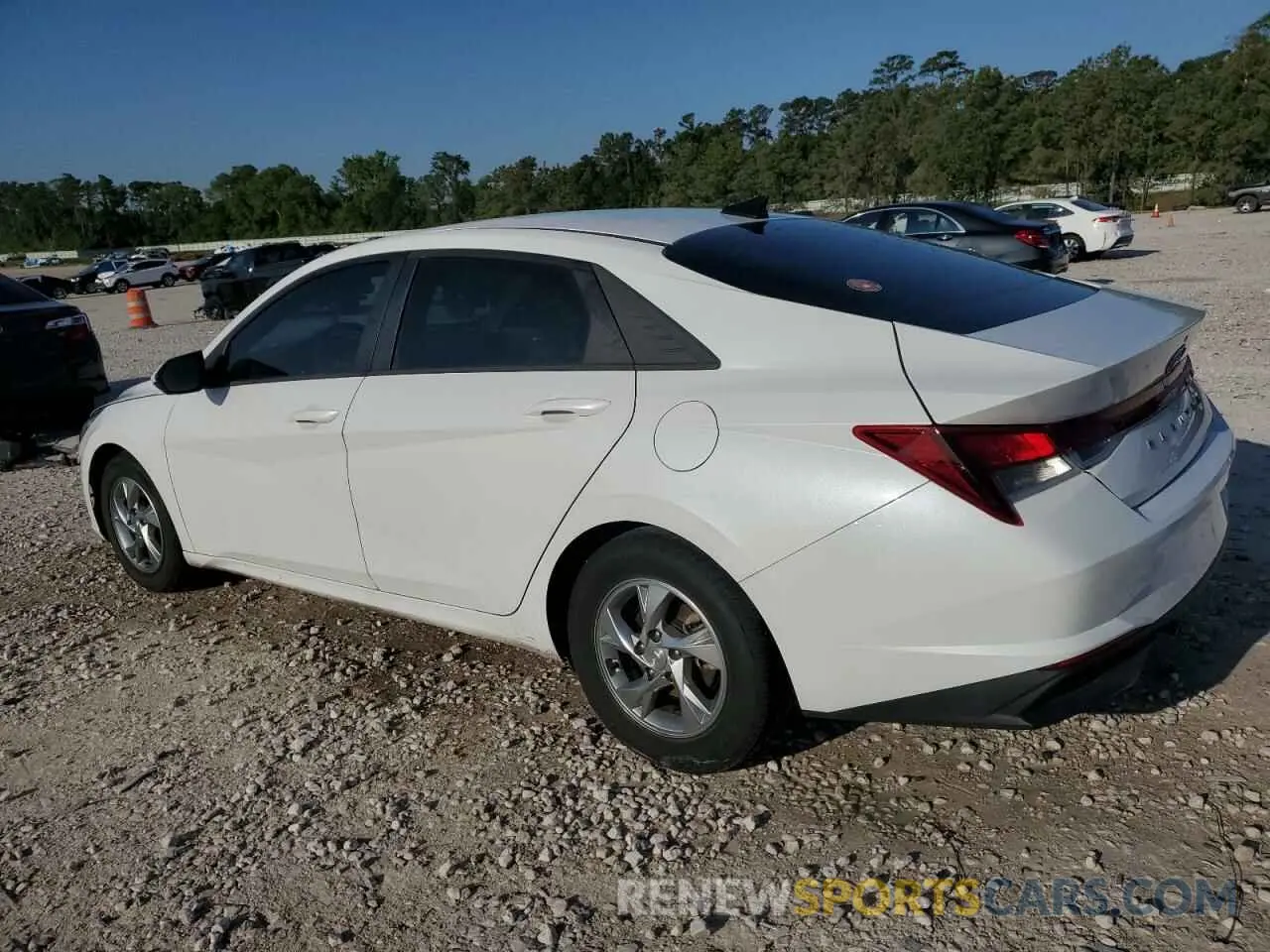 2 Photograph of a damaged car 5NPLL4AG4NH081229 HYUNDAI ELANTRA 2022