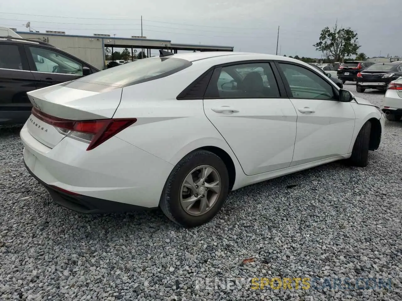 3 Photograph of a damaged car 5NPLL4AG5NH055755 HYUNDAI ELANTRA 2022
