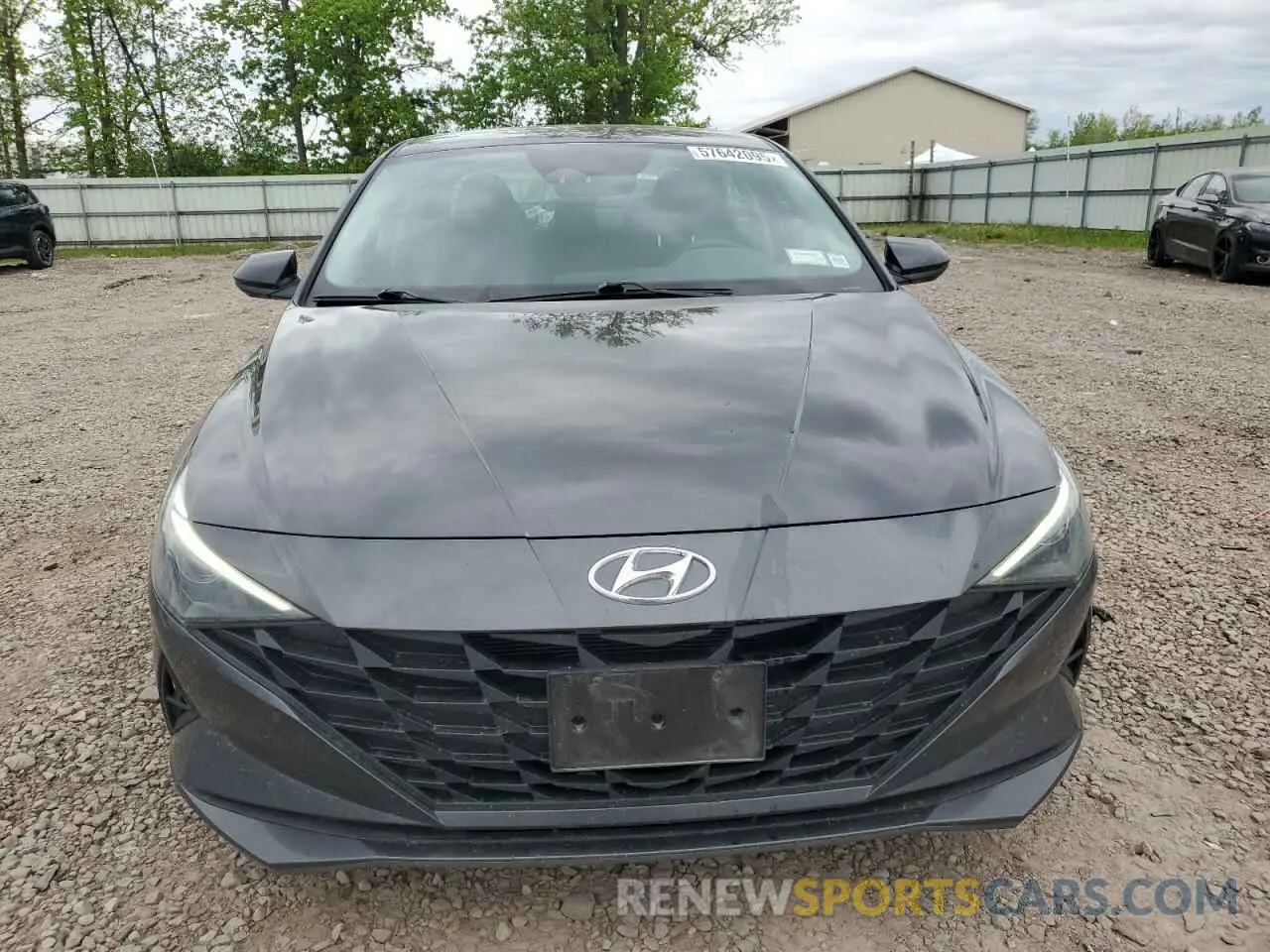 5 Photograph of a damaged car 5NPLL4AG8NH077393 HYUNDAI ELANTRA 2022