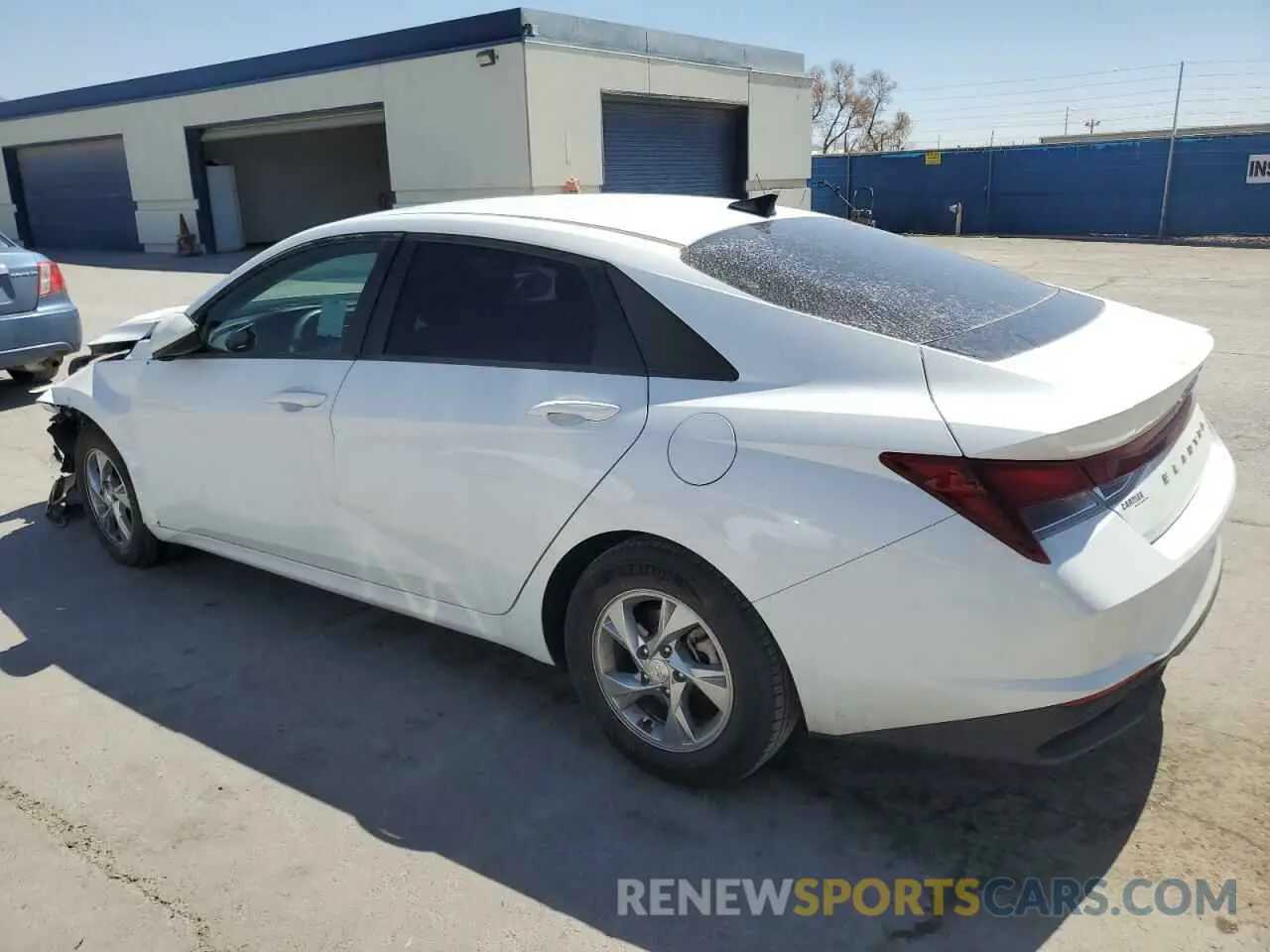 2 Photograph of a damaged car 5NPLL4AG9NH053281 HYUNDAI ELANTRA 2022