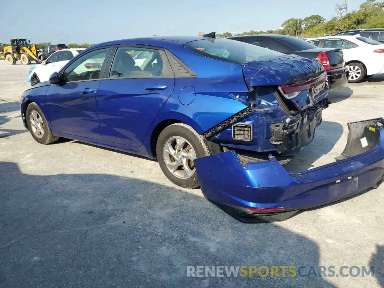2 Photograph of a damaged car 5NPLL4AGXNH079436 HYUNDAI ELANTRA 2022
