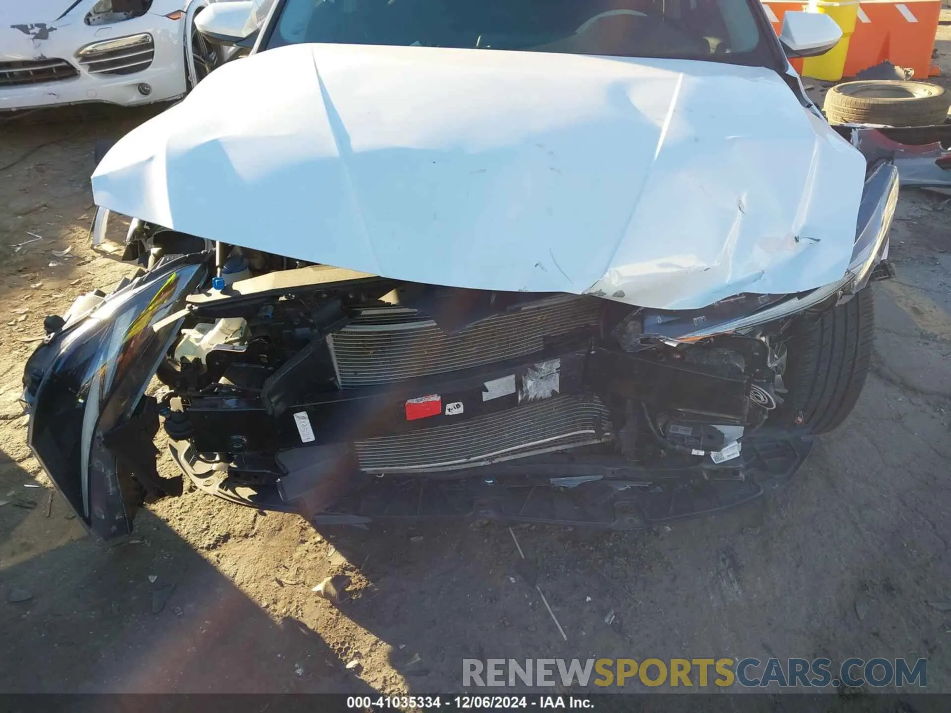 6 Photograph of a damaged car 5NPLM4AG0NH066059 HYUNDAI ELANTRA 2022