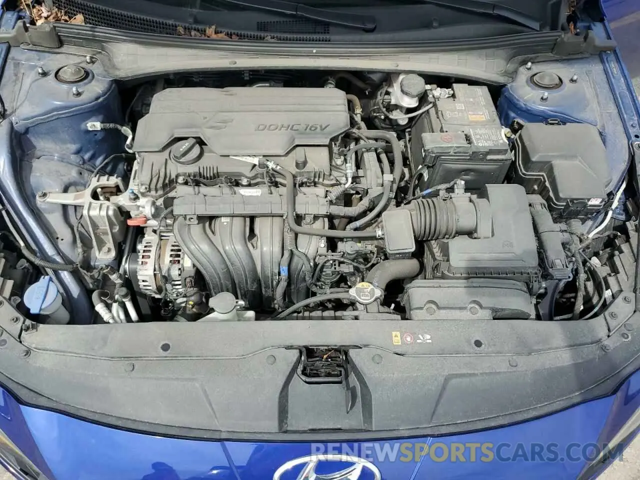 11 Photograph of a damaged car 5NPLM4AG0NH079586 HYUNDAI ELANTRA 2022