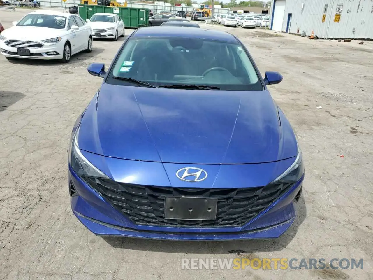 5 Photograph of a damaged car 5NPLM4AG0NH079586 HYUNDAI ELANTRA 2022