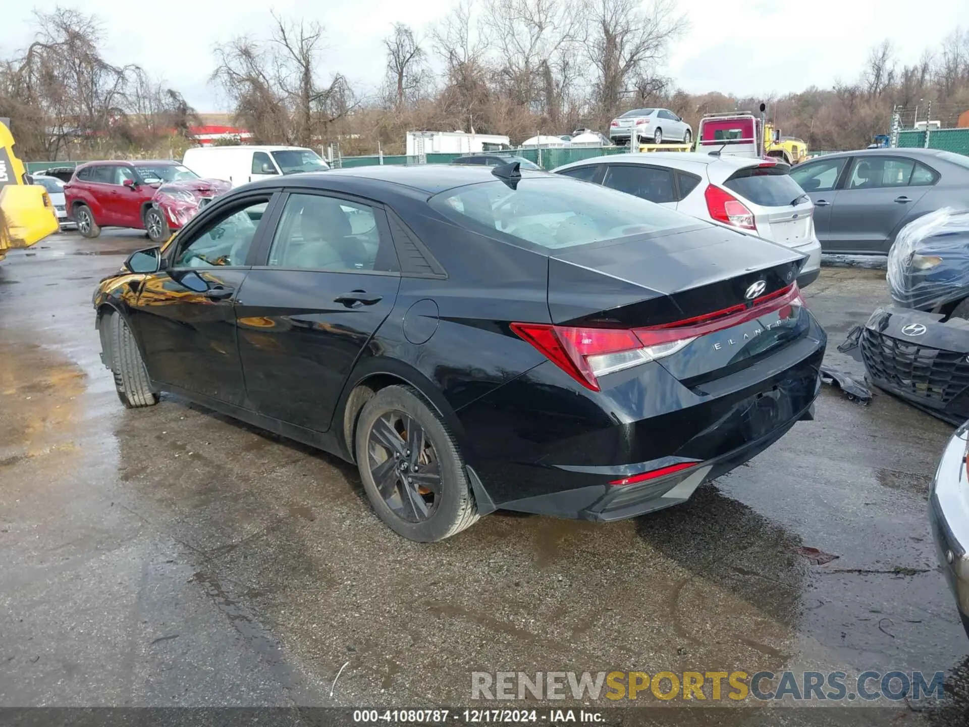 3 Photograph of a damaged car 5NPLM4AG2NH086054 HYUNDAI ELANTRA 2022