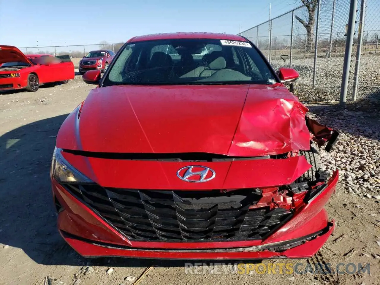 5 Фотография поврежденного автомобиля 5NPLM4AG3NH054651 HYUNDAI ELANTRA 2022