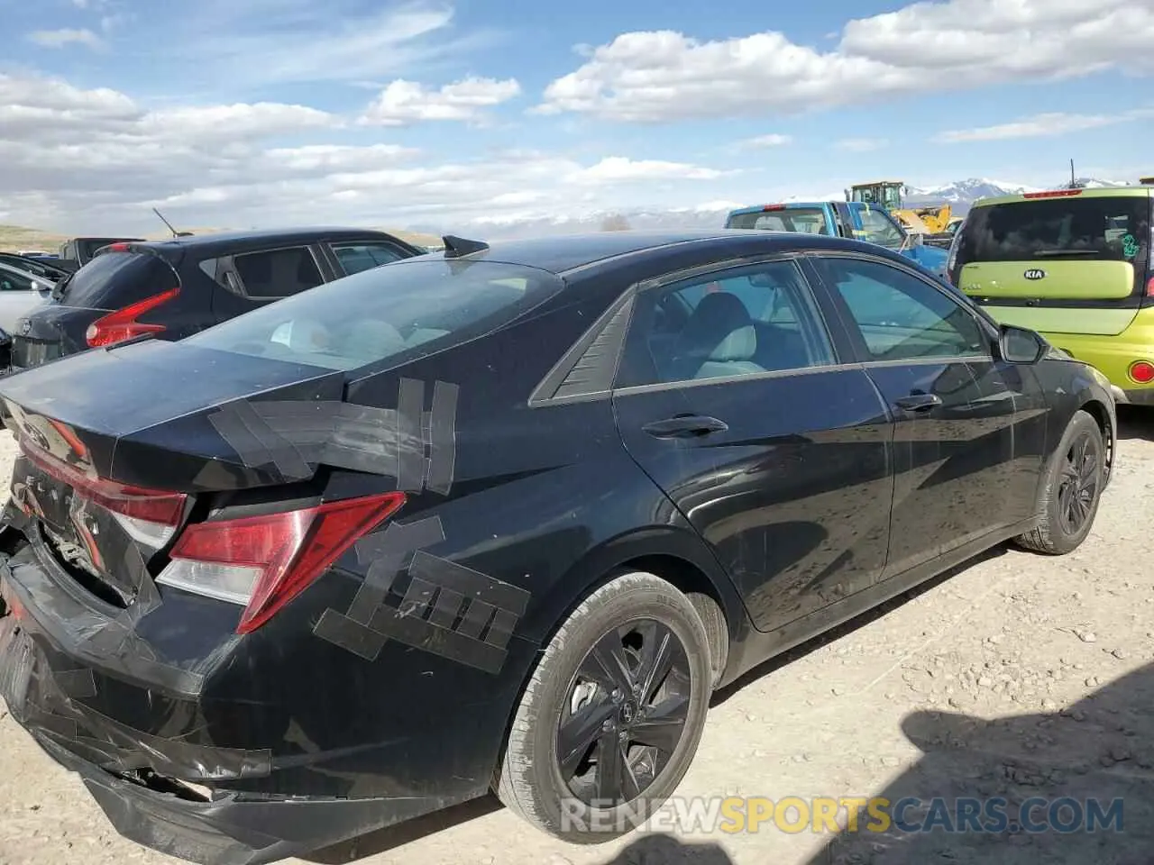 3 Фотография поврежденного автомобиля 5NPLM4AG5NH082810 HYUNDAI ELANTRA 2022