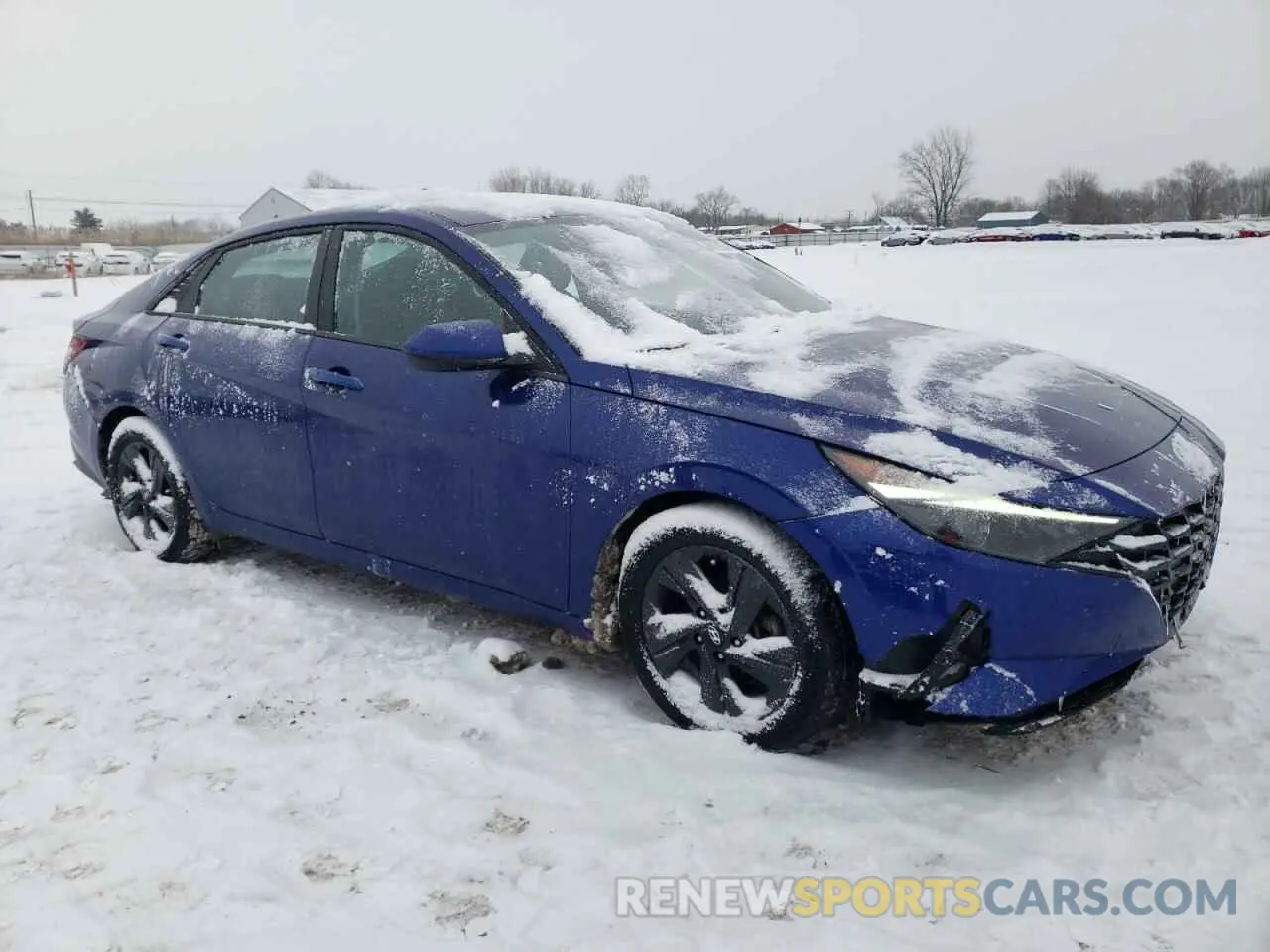 4 Фотография поврежденного автомобиля 5NPLM4AG6NH072643 HYUNDAI ELANTRA 2022
