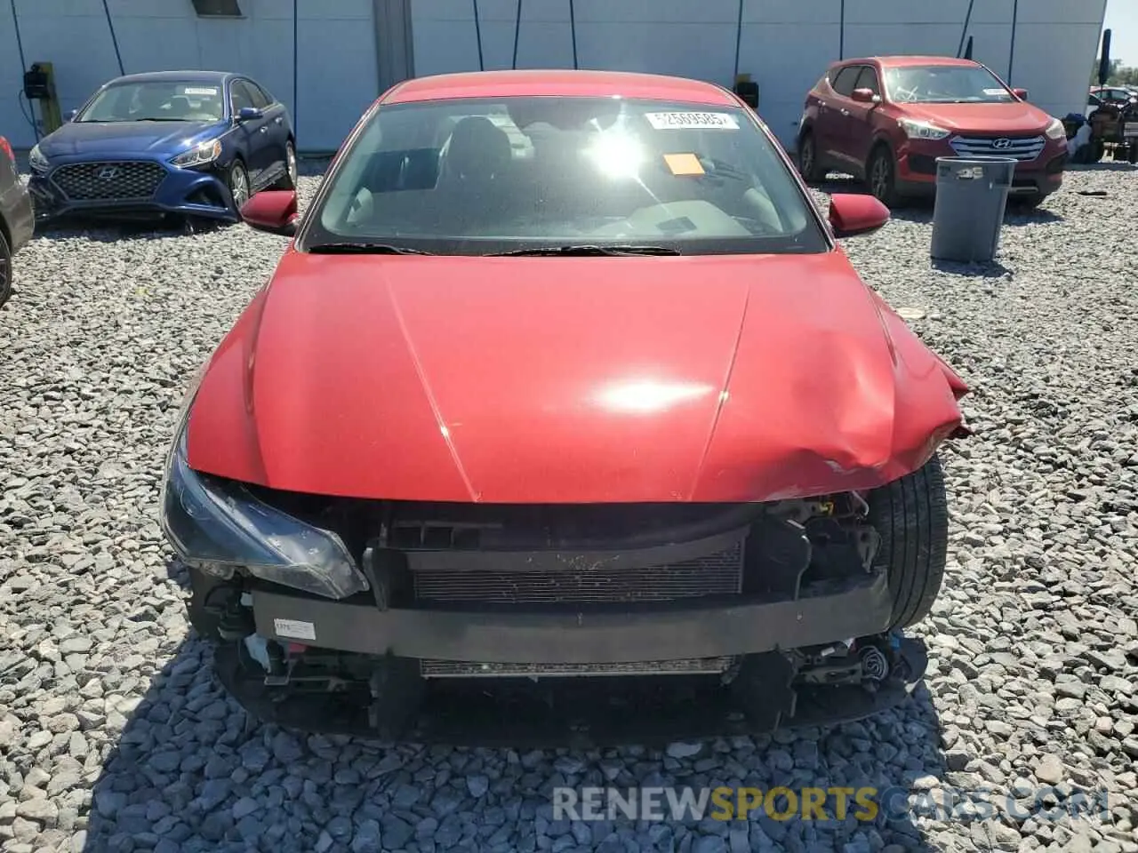 5 Photograph of a damaged car 5NPLM4AG6NH079026 HYUNDAI ELANTRA 2022