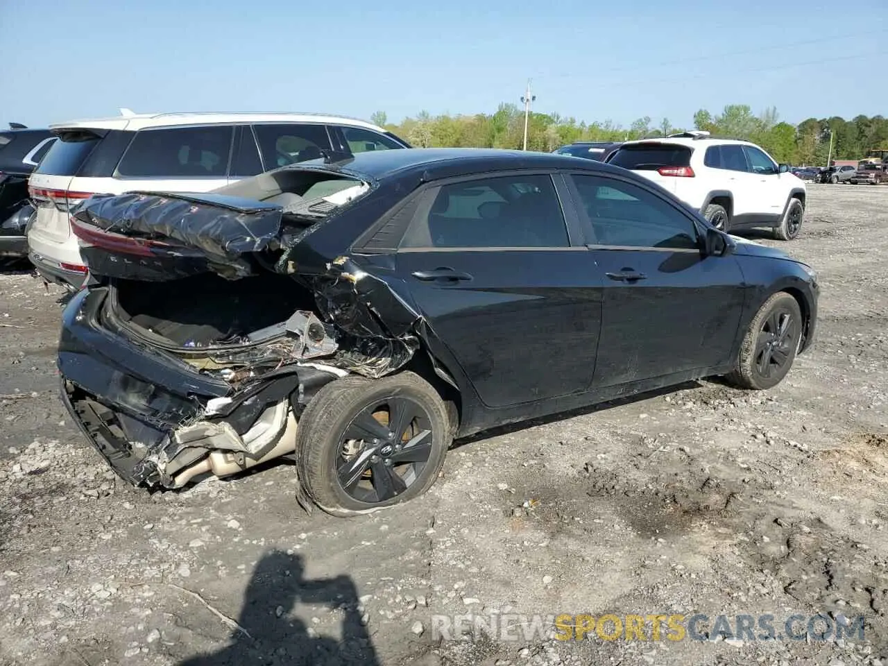 3 Фотография поврежденного автомобиля 5NPLM4AG7NH068097 HYUNDAI ELANTRA 2022