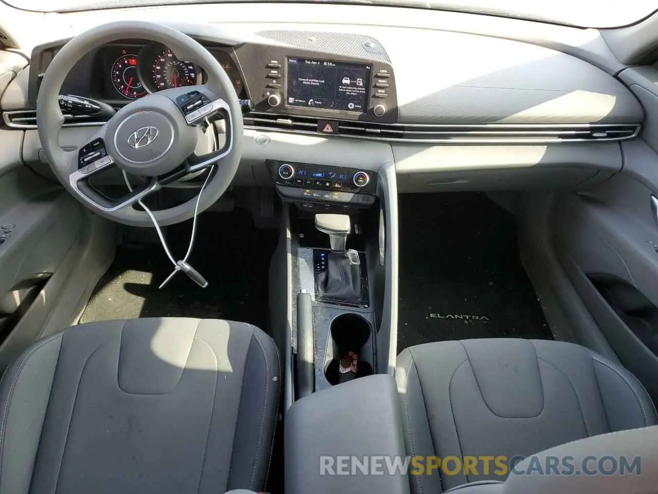8 Фотография поврежденного автомобиля 5NPLM4AG7NH068097 HYUNDAI ELANTRA 2022
