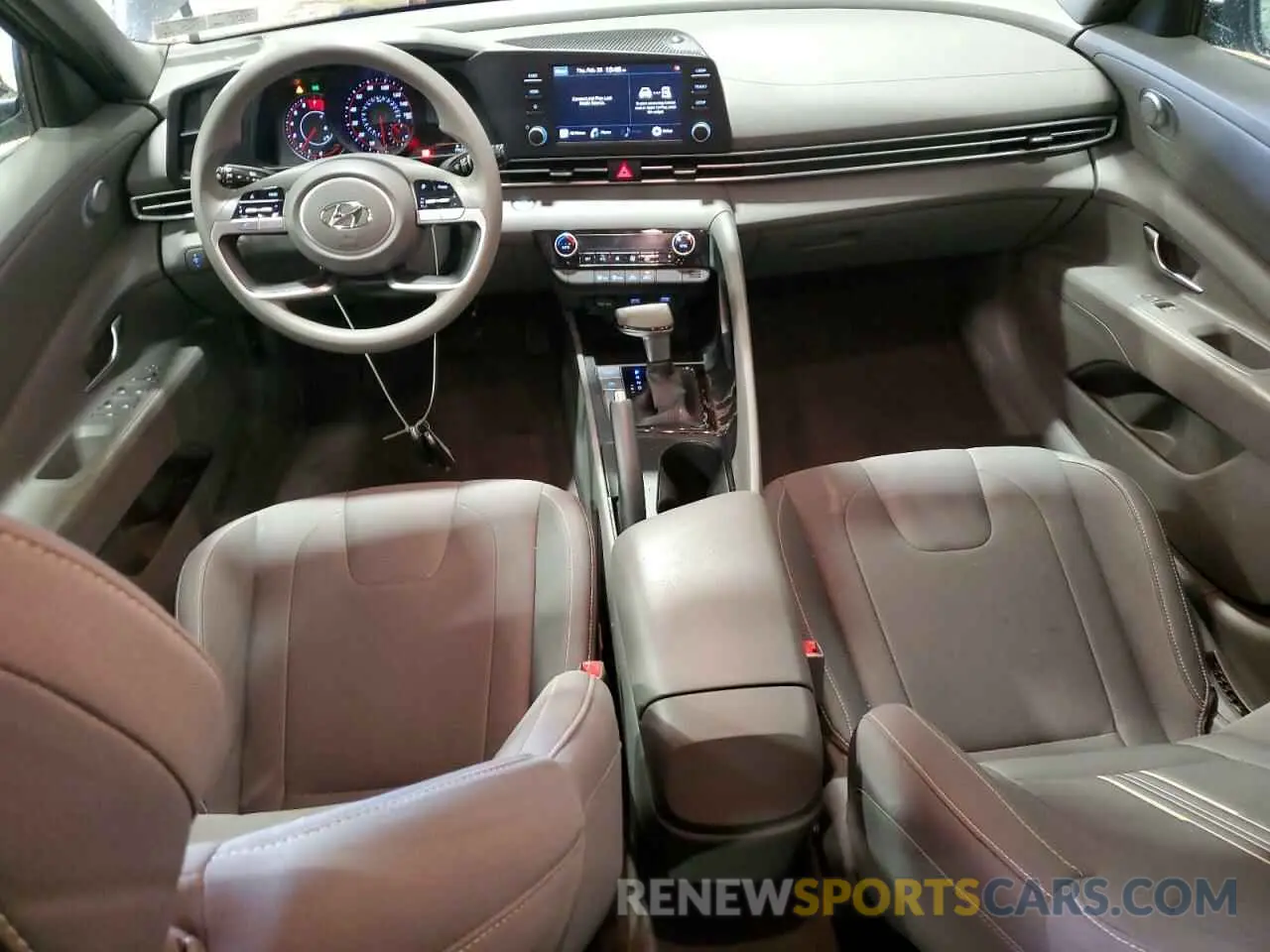 8 Фотография поврежденного автомобиля 5NPLM4AG8NH063314 HYUNDAI ELANTRA 2022