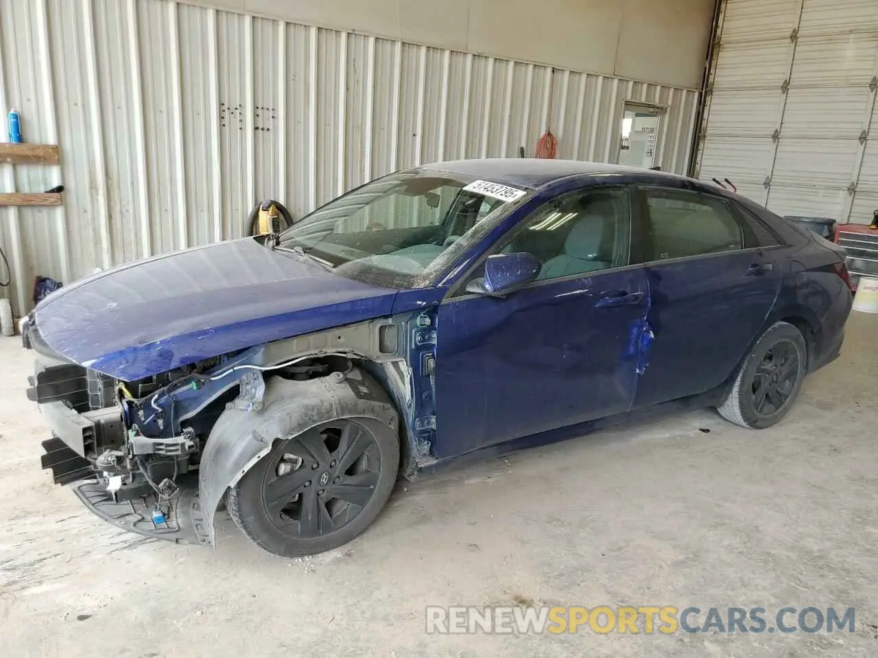 1 Фотография поврежденного автомобиля 5NPLM4AG8NH086088 HYUNDAI ELANTRA 2022