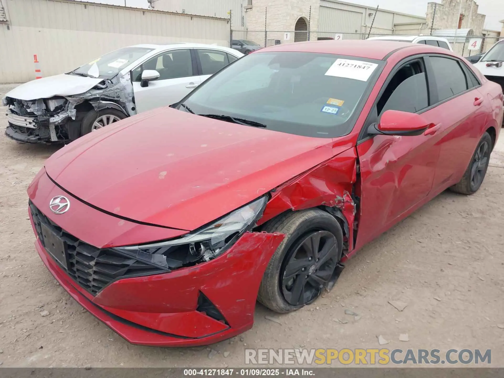 2 Фотография поврежденного автомобиля 5NPLM4AG9NH063936 HYUNDAI ELANTRA 2022