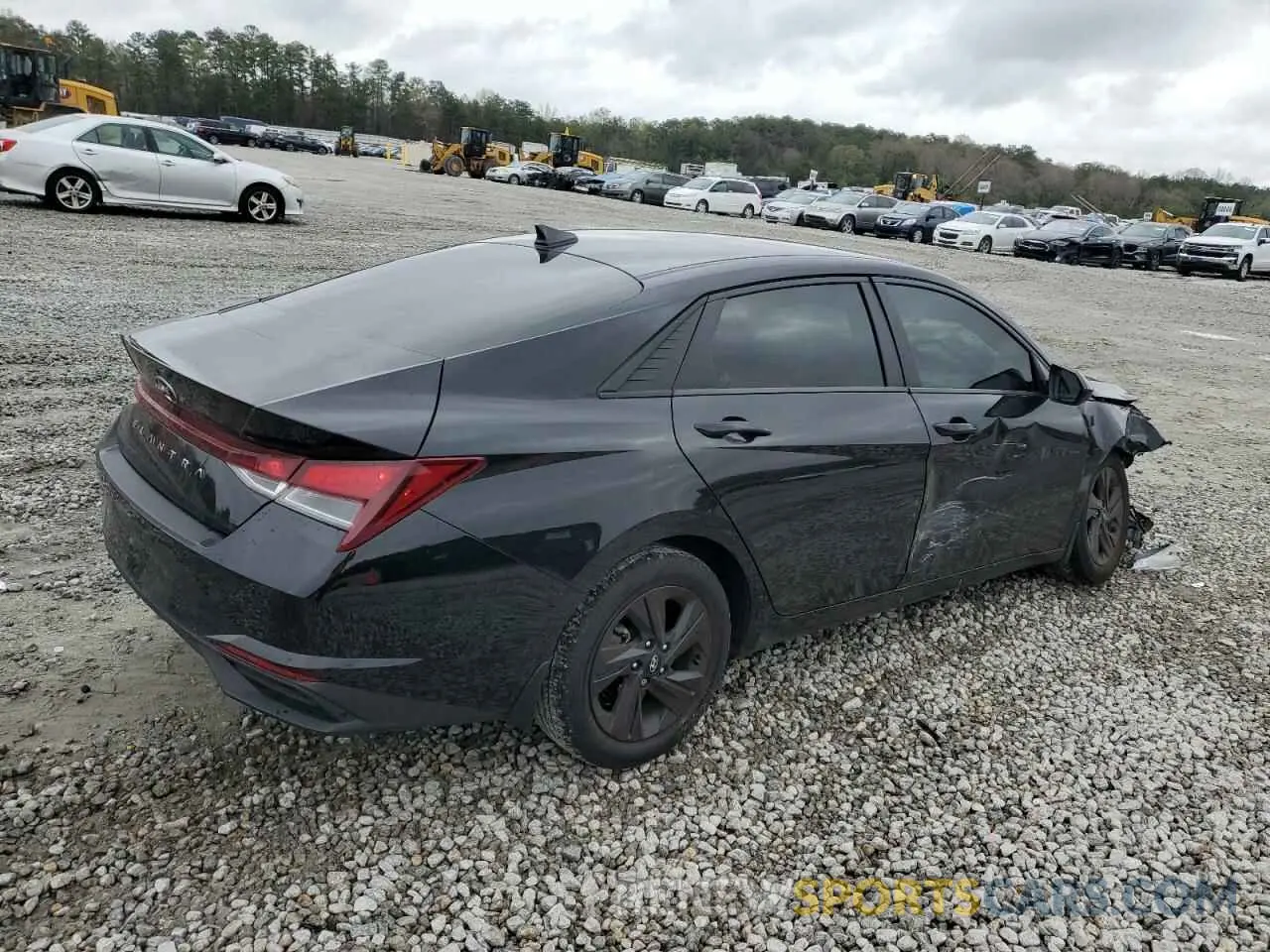 3 Фотография поврежденного автомобиля 5NPLM4AG9NH064505 HYUNDAI ELANTRA 2022
