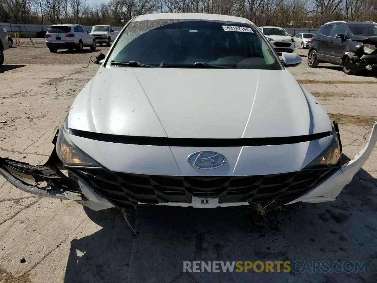 5 Photograph of a damaged car 5NPLM4AG9NH065850 HYUNDAI ELANTRA 2022