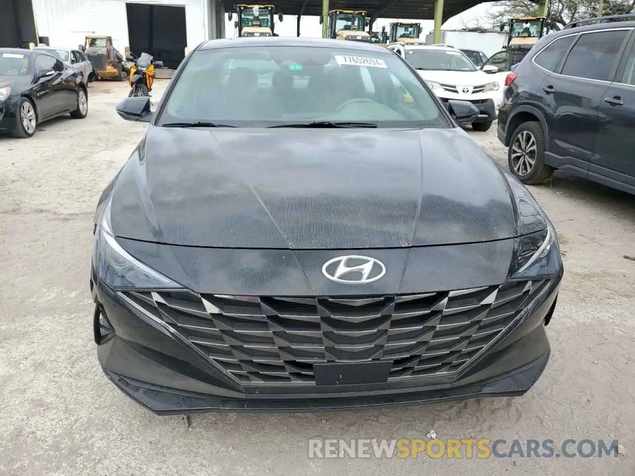 5 Photograph of a damaged car 5NPLN4AG0NH082923 HYUNDAI ELANTRA 2022