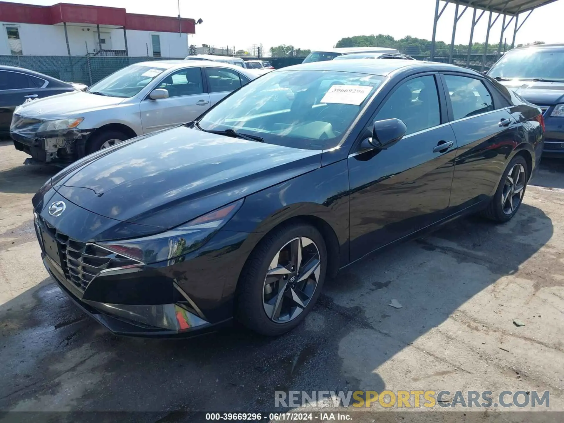 2 Фотография поврежденного автомобиля 5NPLN4AG1NH053804 HYUNDAI ELANTRA 2022