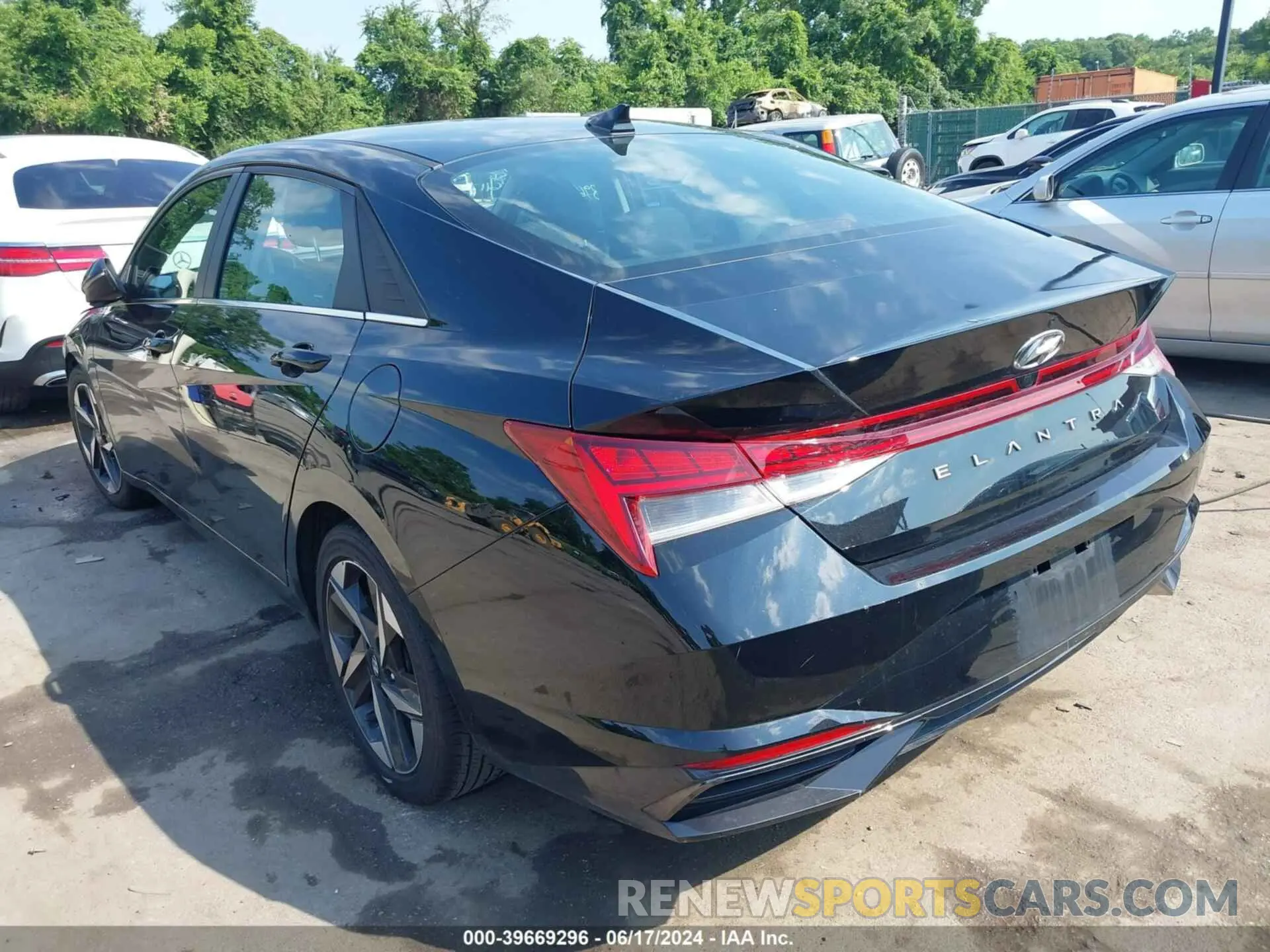 3 Фотография поврежденного автомобиля 5NPLN4AG1NH053804 HYUNDAI ELANTRA 2022