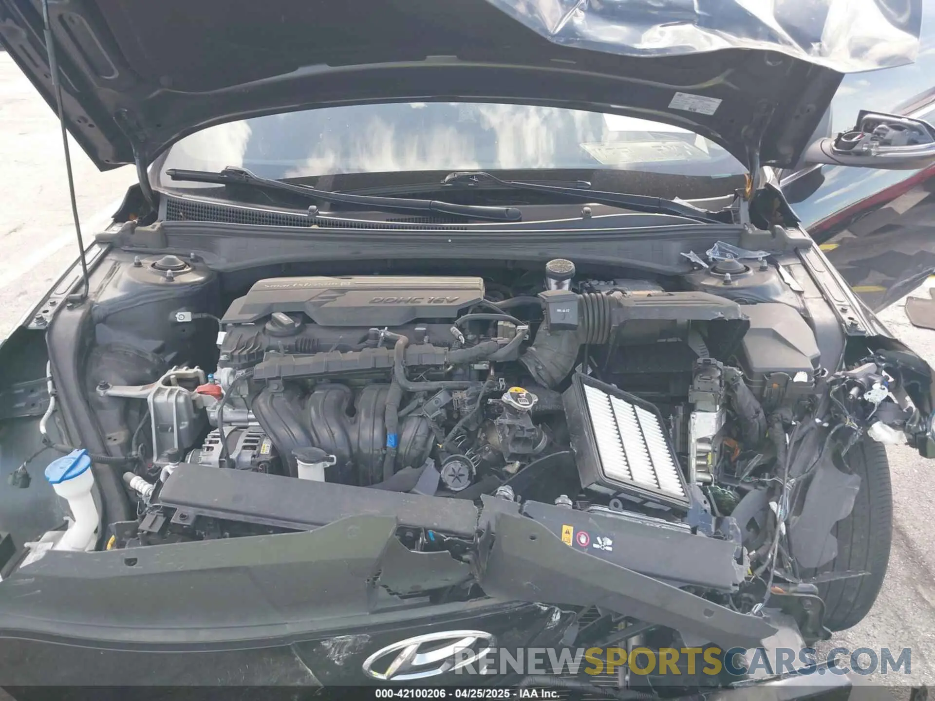 10 Фотография поврежденного автомобиля 5NPLN4AG1NH067590 HYUNDAI ELANTRA 2022
