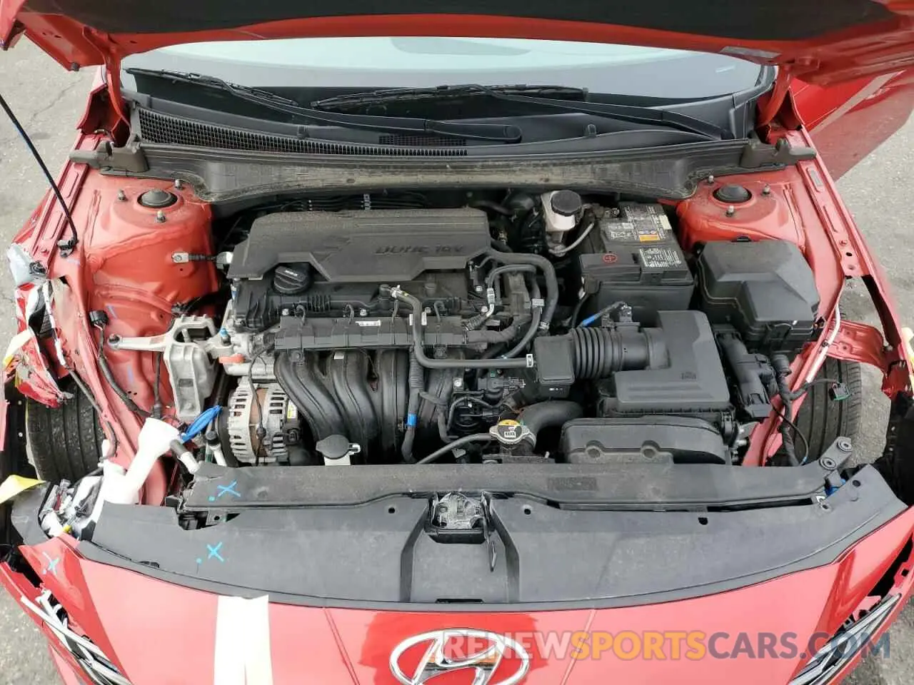 11 Фотография поврежденного автомобиля 5NPLN4AG3NH073519 HYUNDAI ELANTRA 2022