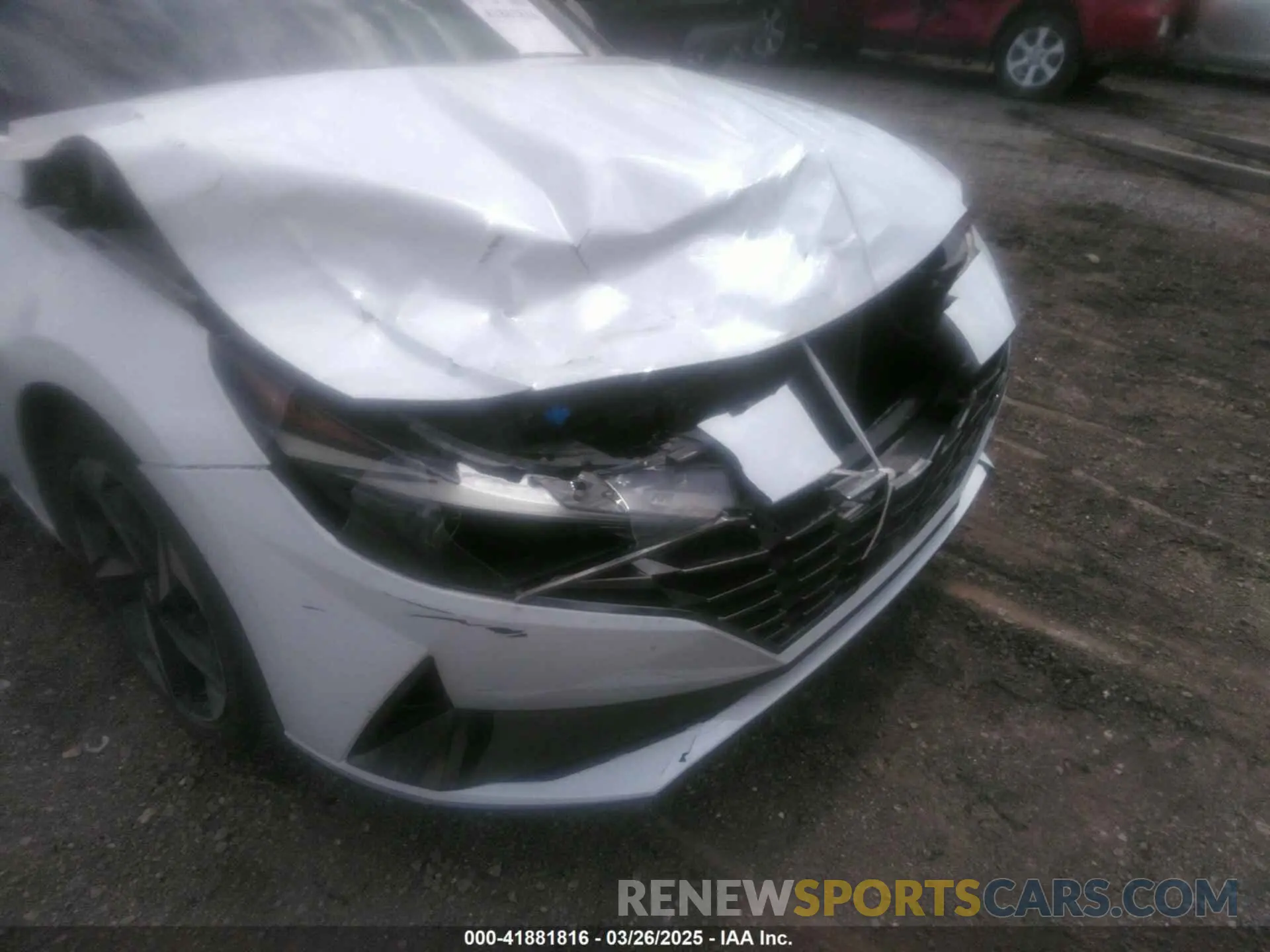 6 Photograph of a damaged car 5NPLN4AG4NH067308 HYUNDAI ELANTRA 2022
