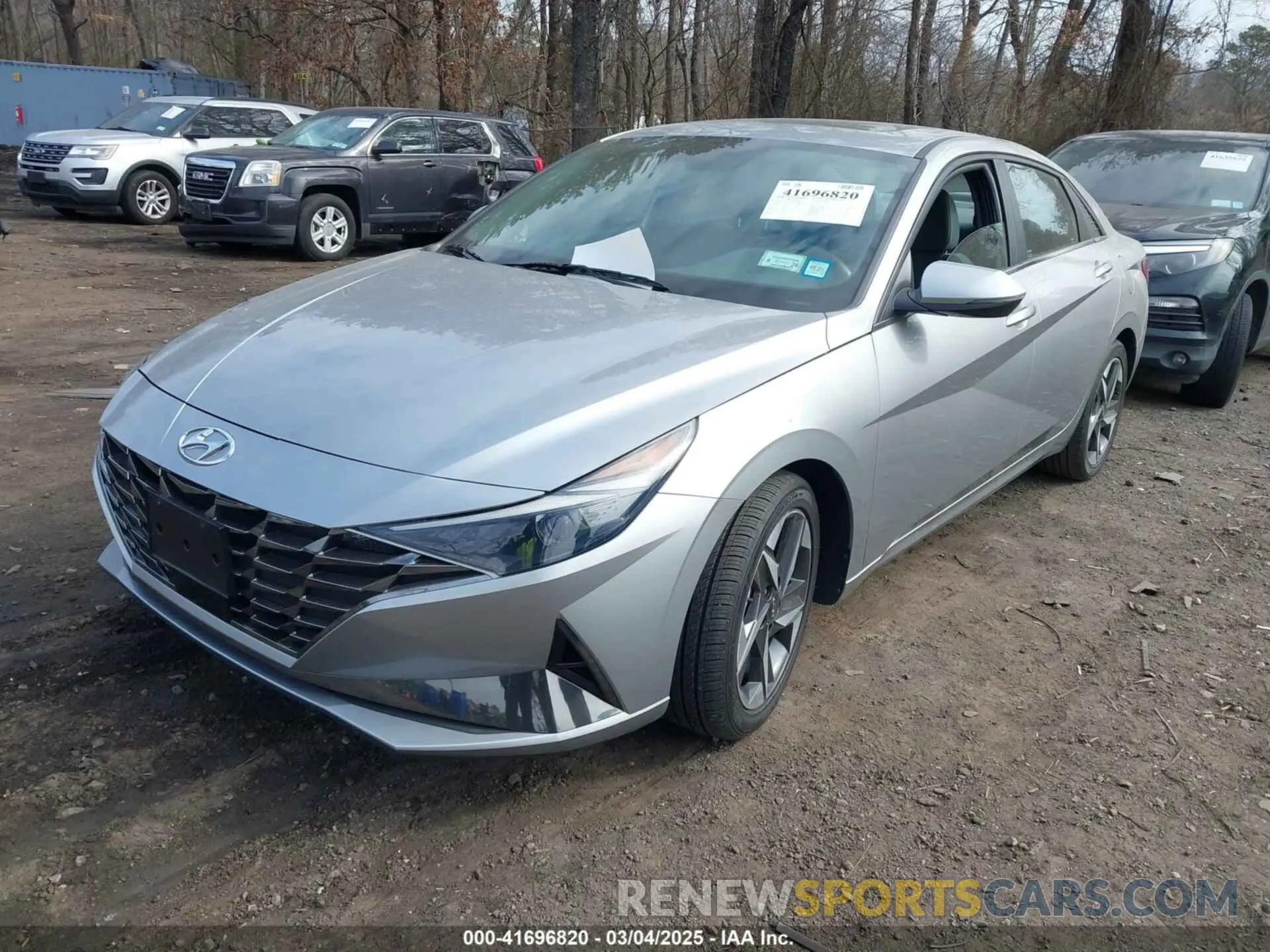 2 Photograph of a damaged car 5NPLN4AG5NH074106 HYUNDAI ELANTRA 2022