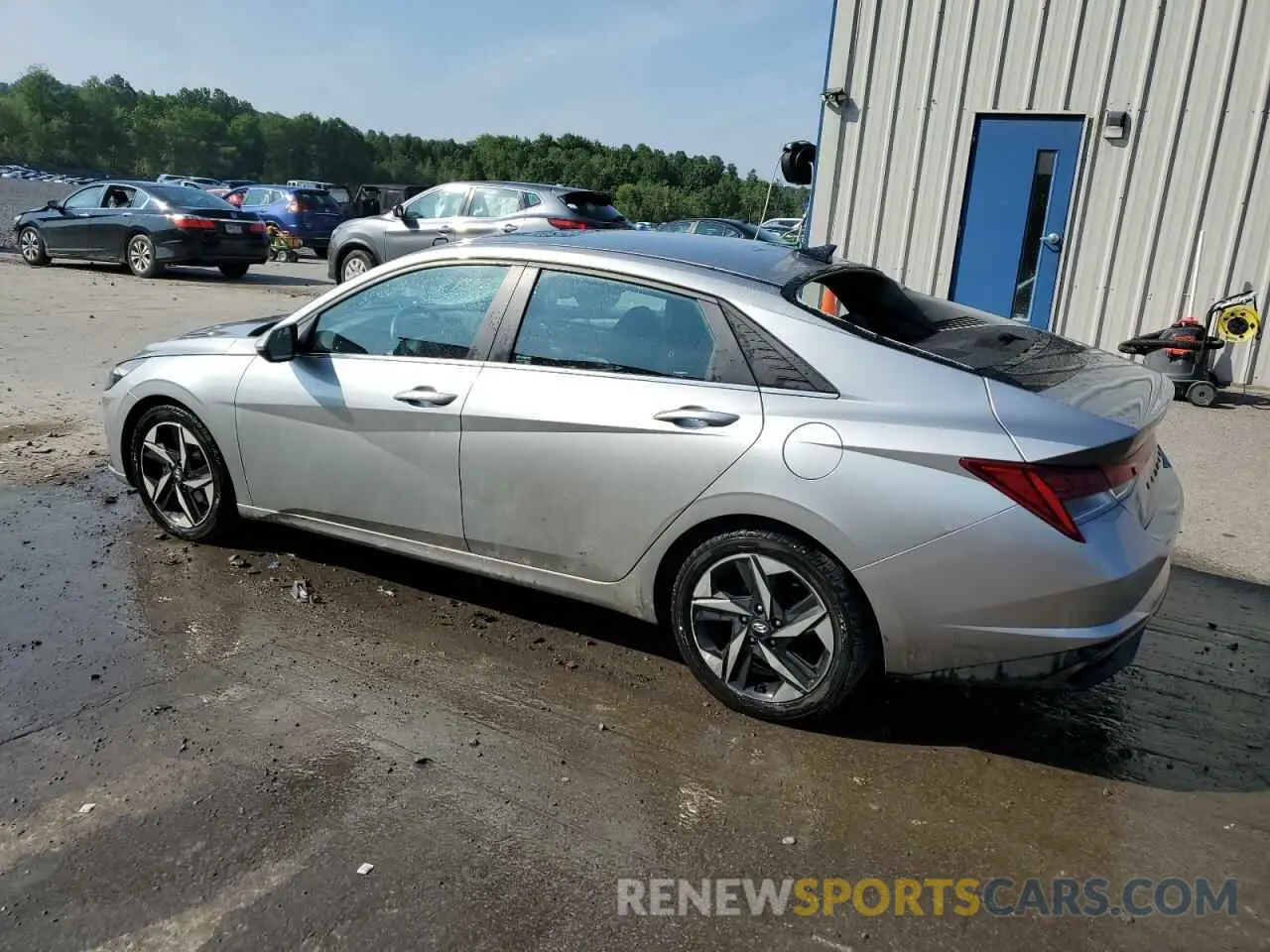 2 Photograph of a damaged car 5NPLN4AG7NH056139 HYUNDAI ELANTRA 2022