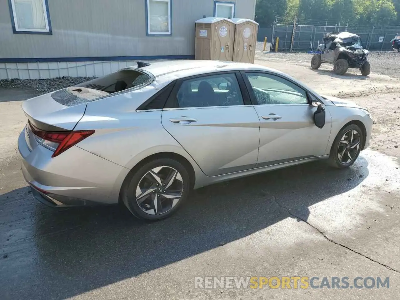 3 Photograph of a damaged car 5NPLN4AG7NH056139 HYUNDAI ELANTRA 2022