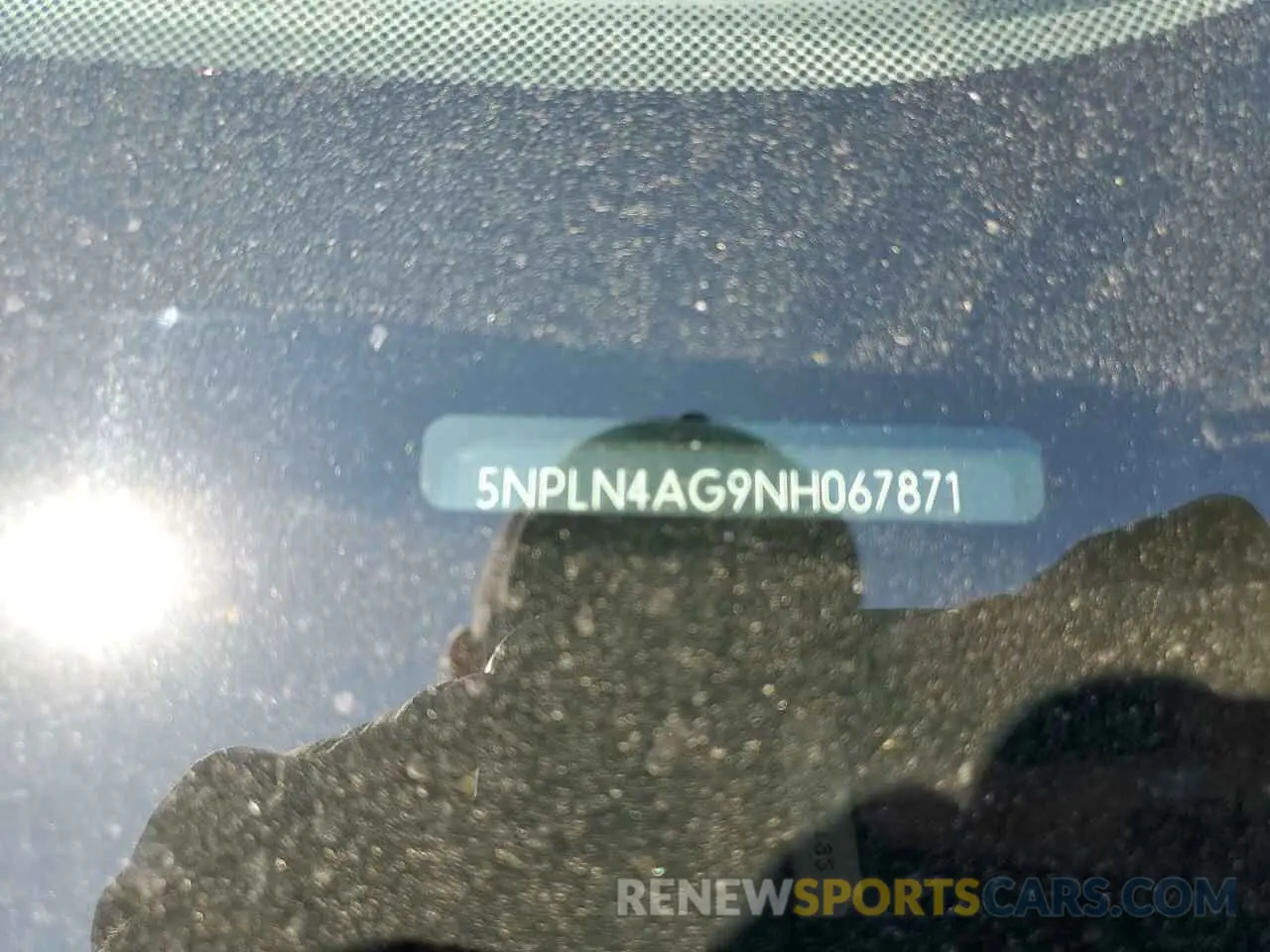 12 Photograph of a damaged car 5NPLN4AG9NH067871 HYUNDAI ELANTRA 2022