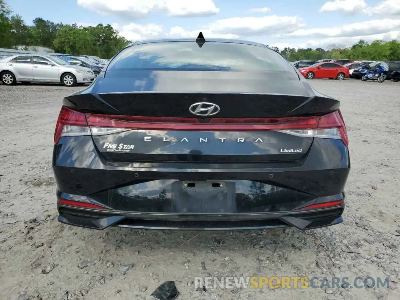 6 Photograph of a damaged car 5NPLP4AG6NH068079 HYUNDAI ELANTRA 2022