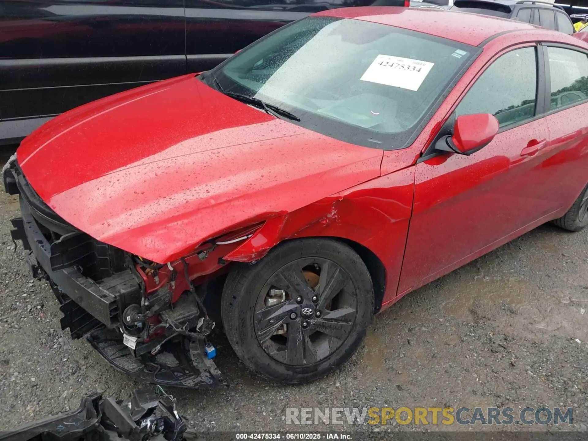 6 Photograph of a damaged car 5NPLS4AG0NH062485 HYUNDAI ELANTRA 2022