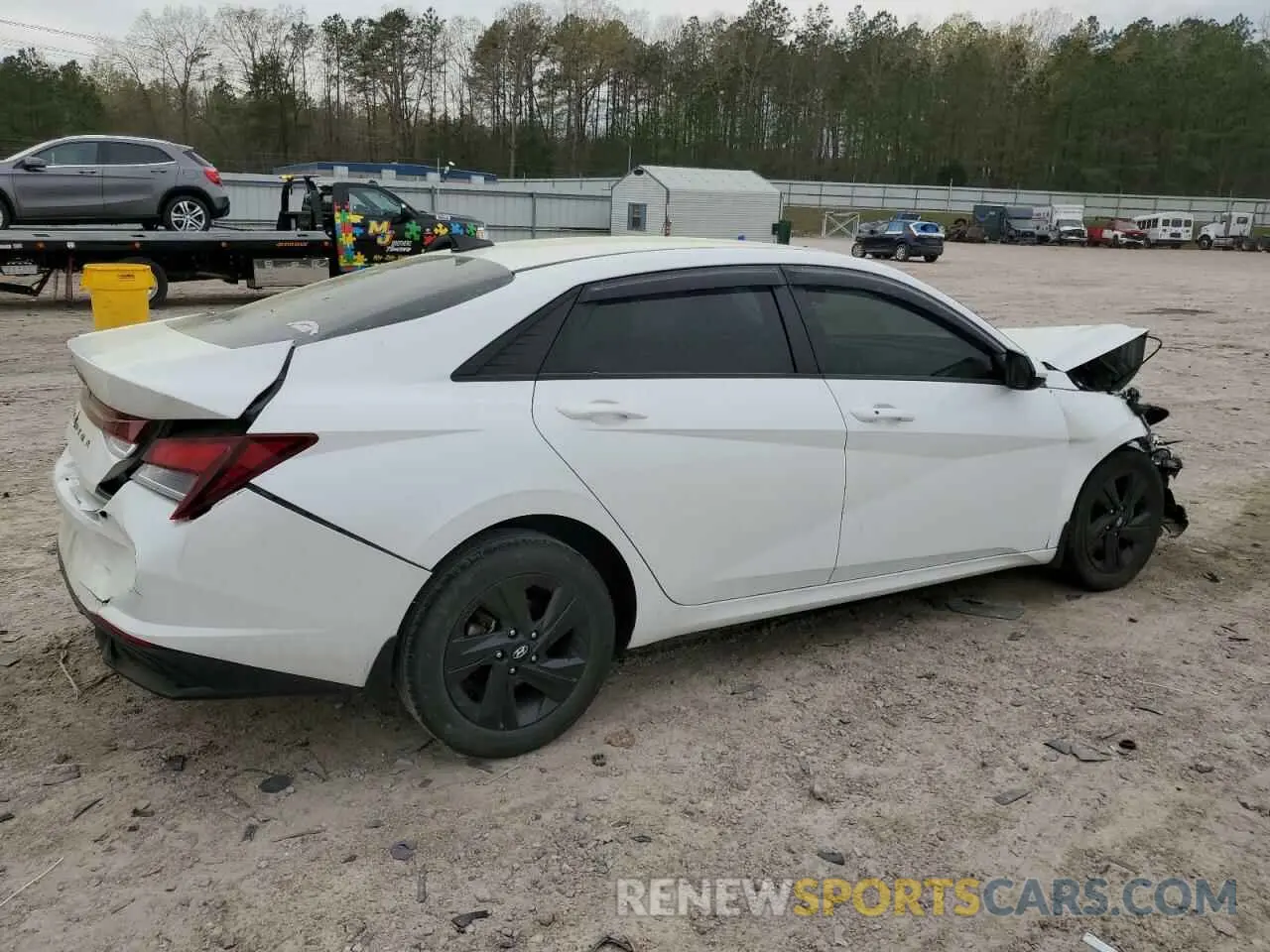 3 Photograph of a damaged car 5NPLS4AG1NH056517 HYUNDAI ELANTRA 2022