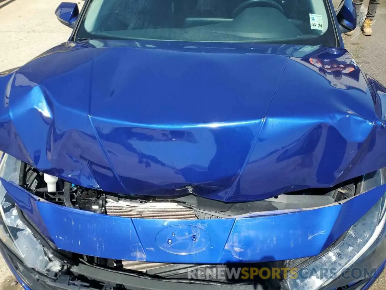 11 Photograph of a damaged car 5NPLS4AG1NH056761 HYUNDAI ELANTRA 2022